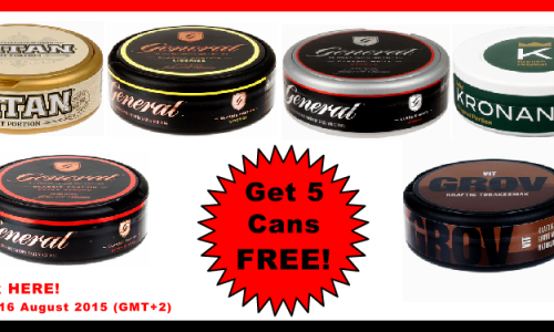 General Variation Series Snus is history, Snus Sale, and Snus News