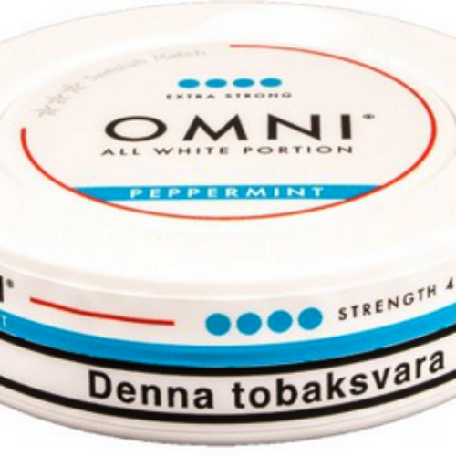 Snus Review:  OMNI All White Peppermint Portion