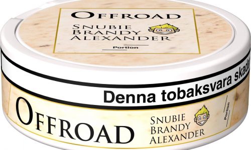 Snus User turns Pro: the Amazing Offroad Brandy Alexander Portion Snus Story