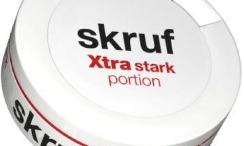 Skruf Snus Launches Xtra Stark snus in Sweden