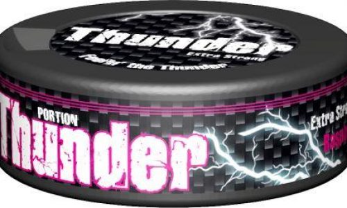 Thunder Berry Extra Strong Snus out; Thunder Raspberry Extra Strong Snus coming